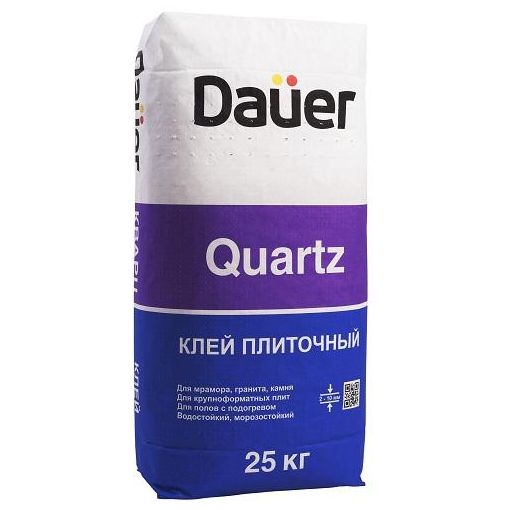 Клей для марамора, гранита, декоративного камня коллекция Quartz, 25 кг, Dauer (Дауер)